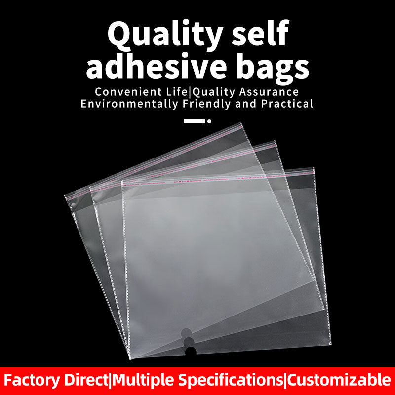 HePing self-adhesive bag(Price please ask customer service)Plastic bags self-sealing bags Organizer Bag Dispenser Bag