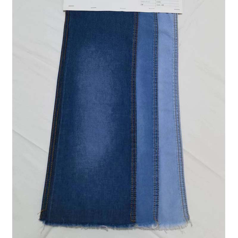 ZHENGNENGLIANG Denim fabric SG-D111 Denim pure cotton washed elastic denim fabric washed denim fabric
