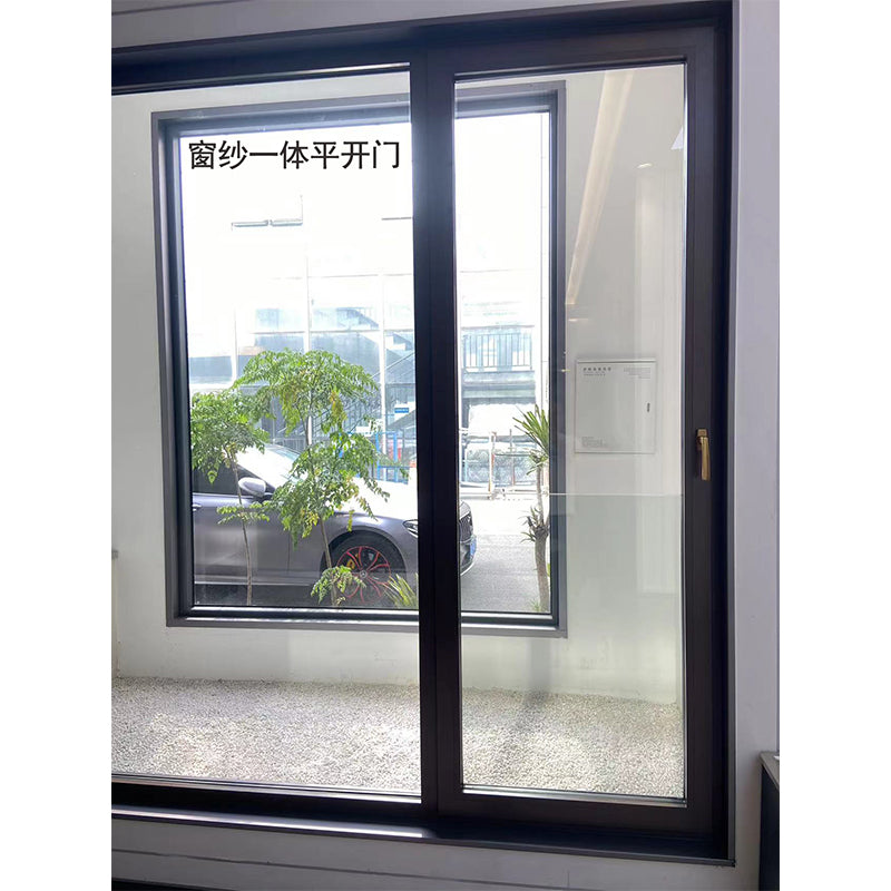 Jian an One window screen flat door(Price please ask customer service) Anti-theft sliding window broken bridge aluminum doors and Windows