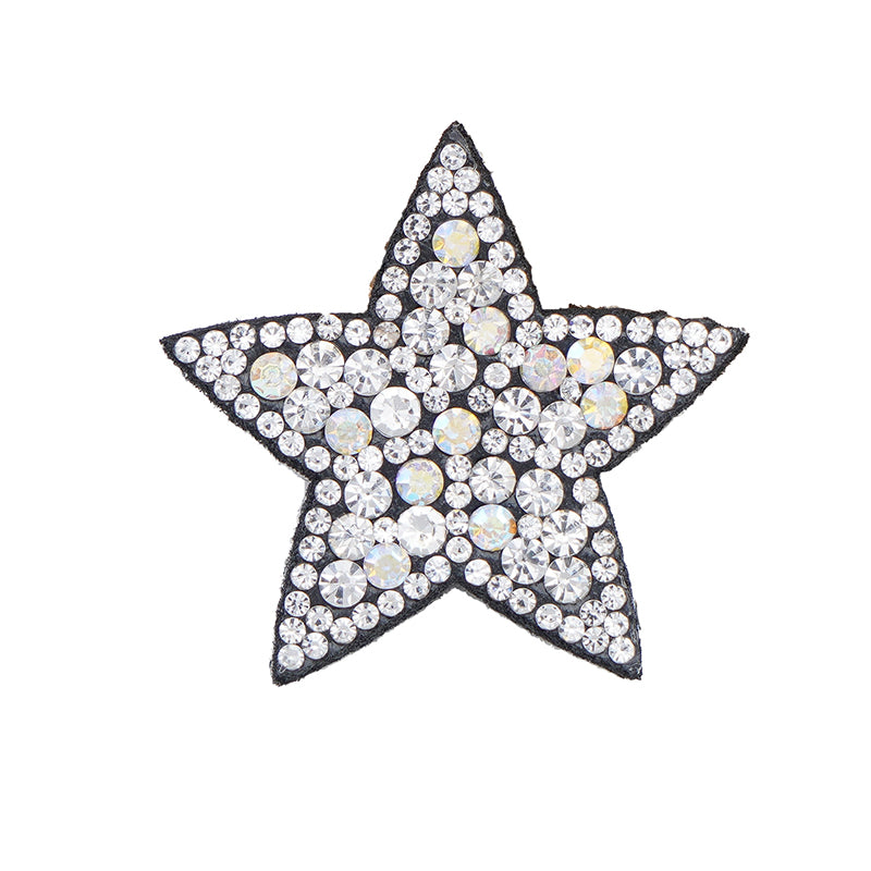 ZHAOSHUN Outfit 1 Five pointed star patch, small star cloth patch, water diamond patch cloth patch
