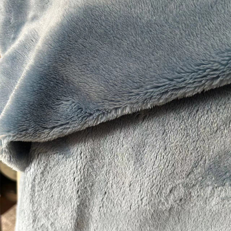 JINGDONG Stretch arctic fleece (spandex) Milk plush fabric thickened plush fabric