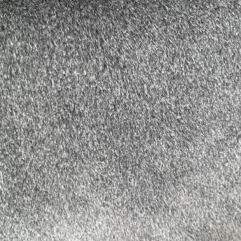 JINGDONG Colored rabbit fur Thickened rabbit hair fabric, high-quality rabbit hair fabric