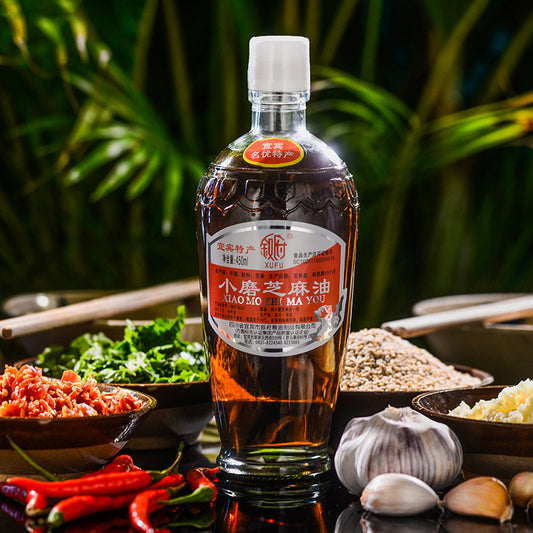 XUFU  Small ground sesame oil 450ml*6 bottles