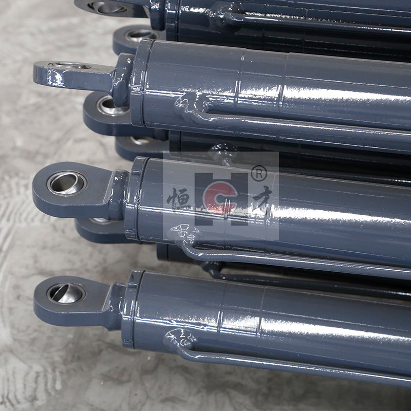 HENGCAI Large tonnage non-standard electric hydraulic cylinder High quality horizontal flange hydraulic cylinder