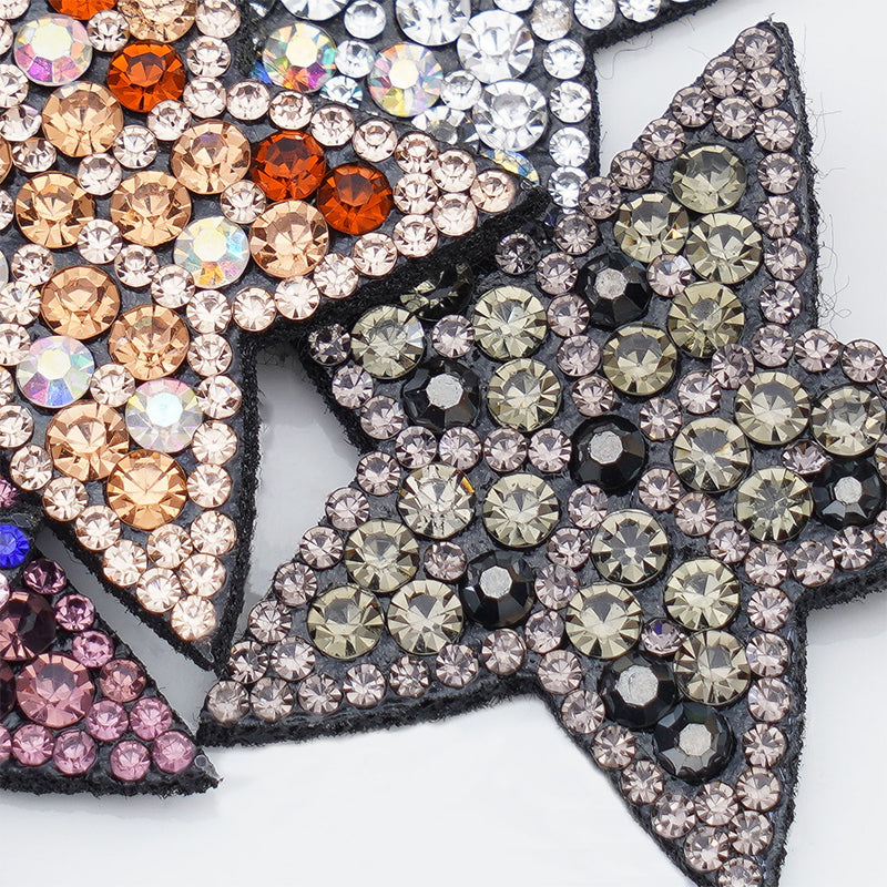 ZHAOSHUN Outfit 3 Five pointed star patch, small star cloth patch, water diamond patch cloth patch