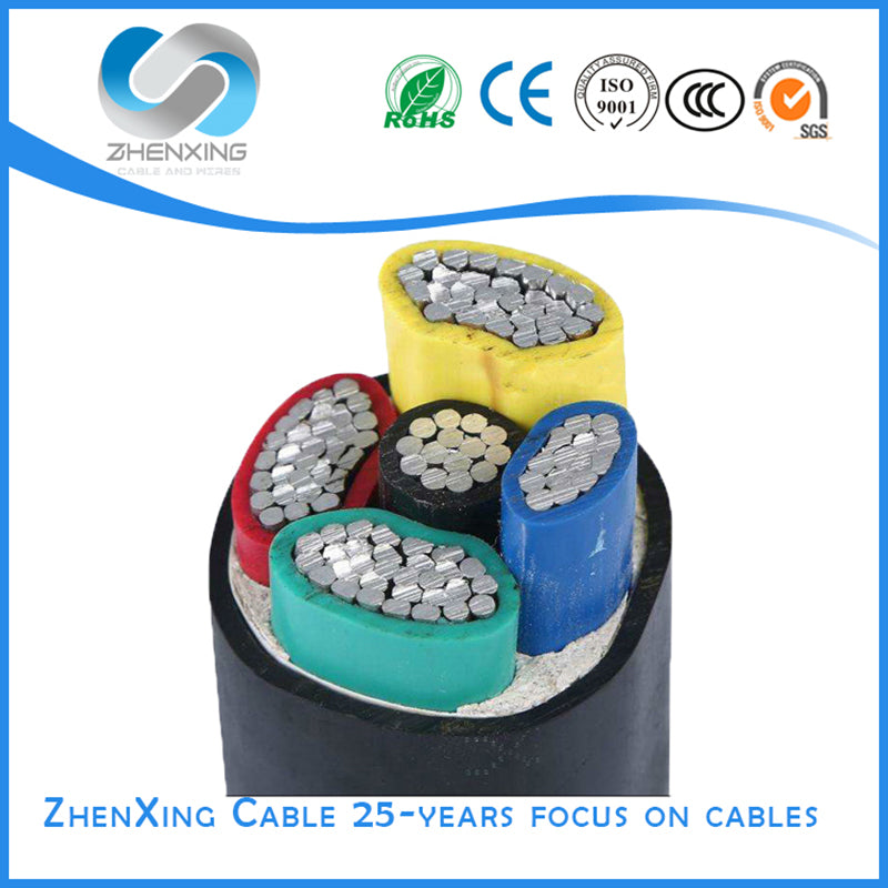 ZHENXING Aluminum core cross-linked polyethylene insulated PVC sheathed power cable National Standard Aluminum Core Aluminum Cable Aluminum Core Flame Retardant Wire