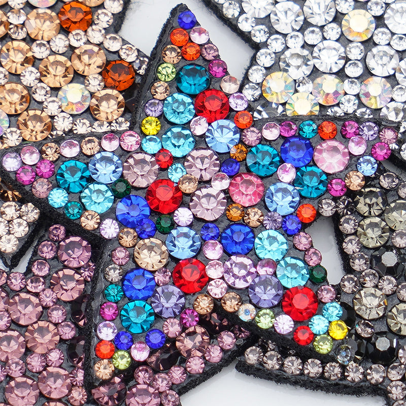 ZHAOSHUN Outfit 2 Five pointed star patch, small star cloth patch, water diamond patch cloth patch