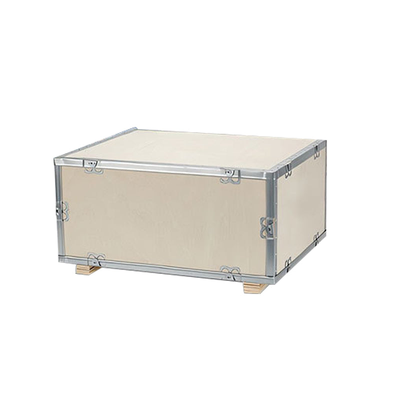 XiongCan Fumigation-free steel belt packing box Thickened plywood export wooden crate fumigation-free card buckle edge steel belt wooden box logistics air transportation packaging wooden box(Price please ask customer service)Export equipment Packing