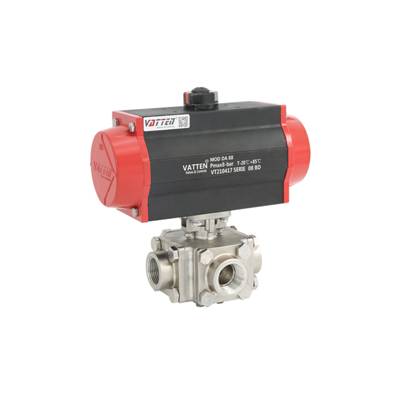 Zhongchu Ball valve Flange connection (DN15-DN300) Starting batch 50(Price please ask customer service) Pneumatic thin ball valve explosion-proof