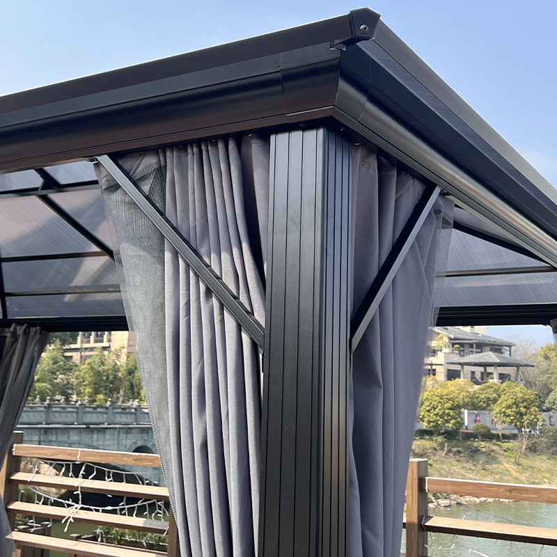 YinShiSheng Idle Cloud Pavilion YS1029 3.65X4.85M(12'x16')Starting lot size 20 Garden Aluminium Gazebo
