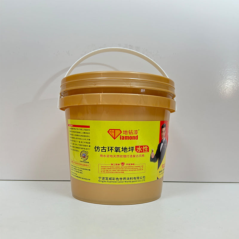 XuanWei  antique floor paint 1/kg(For more information,please contact customer service)  3-in-1 Floor Paint Waterproof bathroom floor paint New Floor Paint