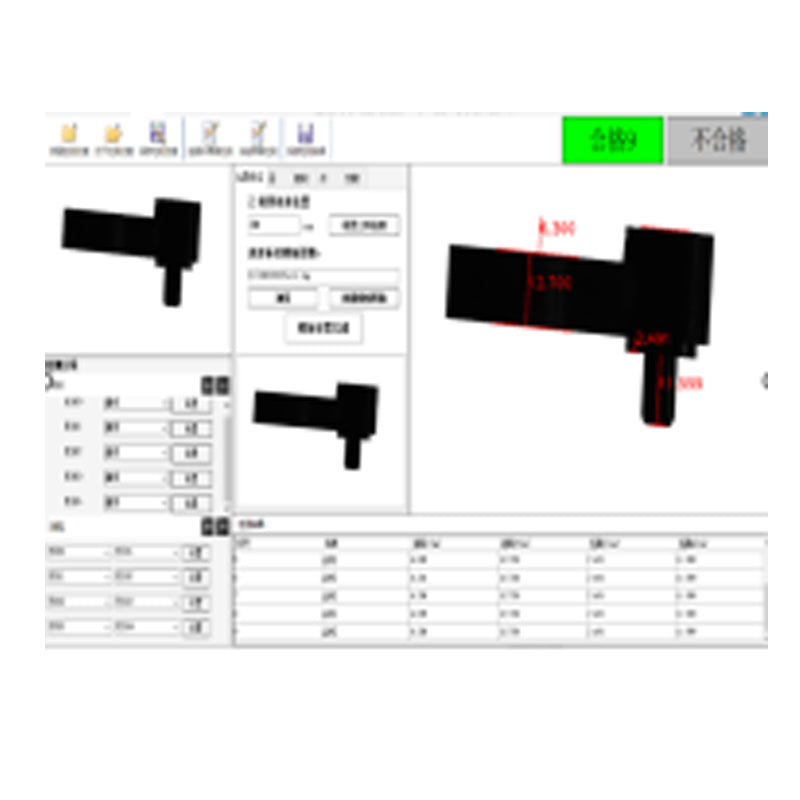 ZHONGSU Flat Dimension Visual Measuring Instrument High precision positioning