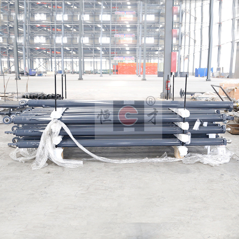 HENGCAI Large tonnage non-standard electric hydraulic cylinder High quality horizontal flange hydraulic cylinder