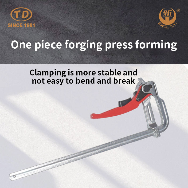 ZHONGTIANDA TDF03 Forged Ratchet Quick F Clamp