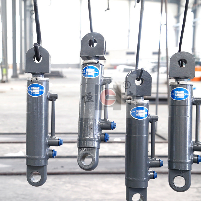 HENGCAI Manufacturers supply multi-specification hydraulic cylinder multi-stage hydraulic cylinder lifting and transportation machinery cylinder