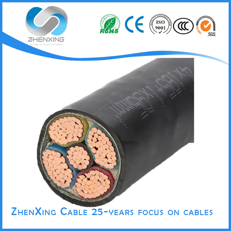 ZHENXING Copper core cross-linked polyethylene insulated PVC sheathed power cable High polymer polyethylene wire Flame retardant insulated aluminum wire wire