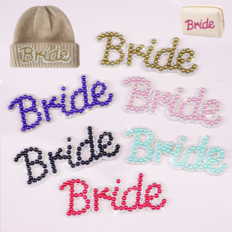 ZHAOSHUN Six colors of bride pearls Hat decoration DIY accessory patch