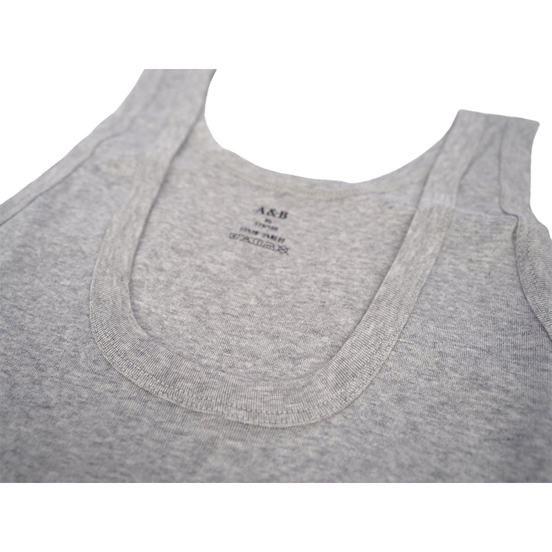 AB Cotton silky vest for men Starting batch 200 Elastic base vest pure cotton