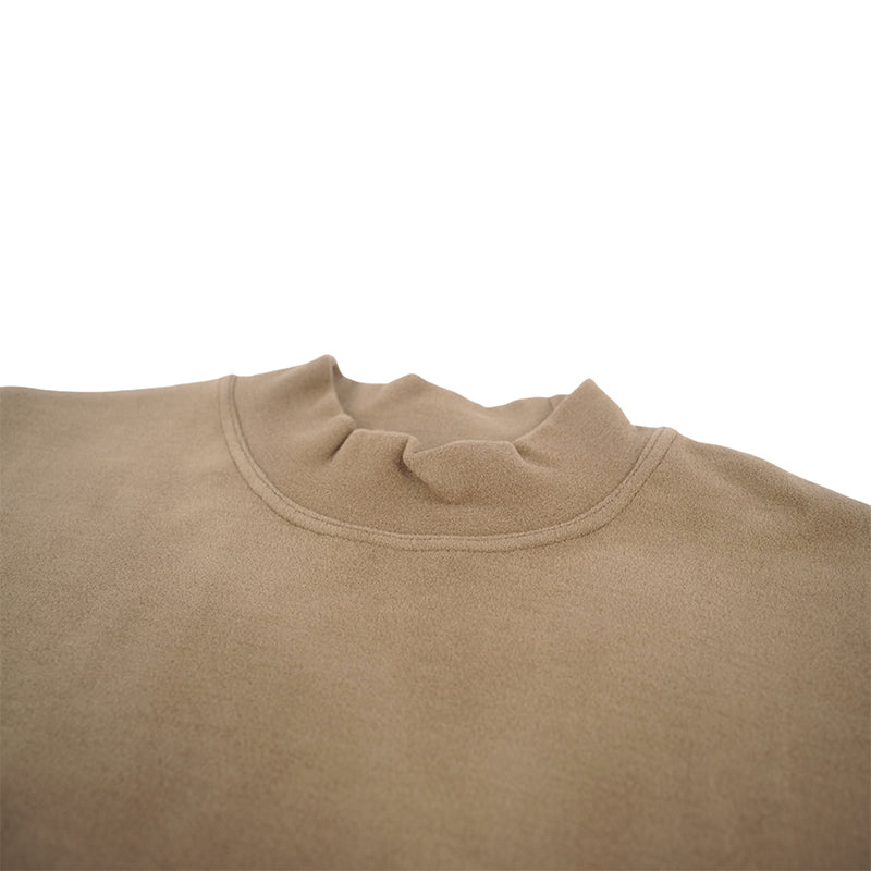 AB Women's one-inch base in puffy double-faced fleece Starting batch 200 Warm with a sweater and half turtleneck