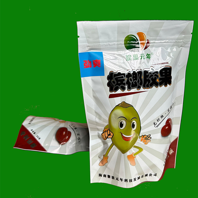 BINFEN Li Guo Yuan Nian Betel Nut Gum Fruit (4.5g/pellet, 16pellets/bag)
