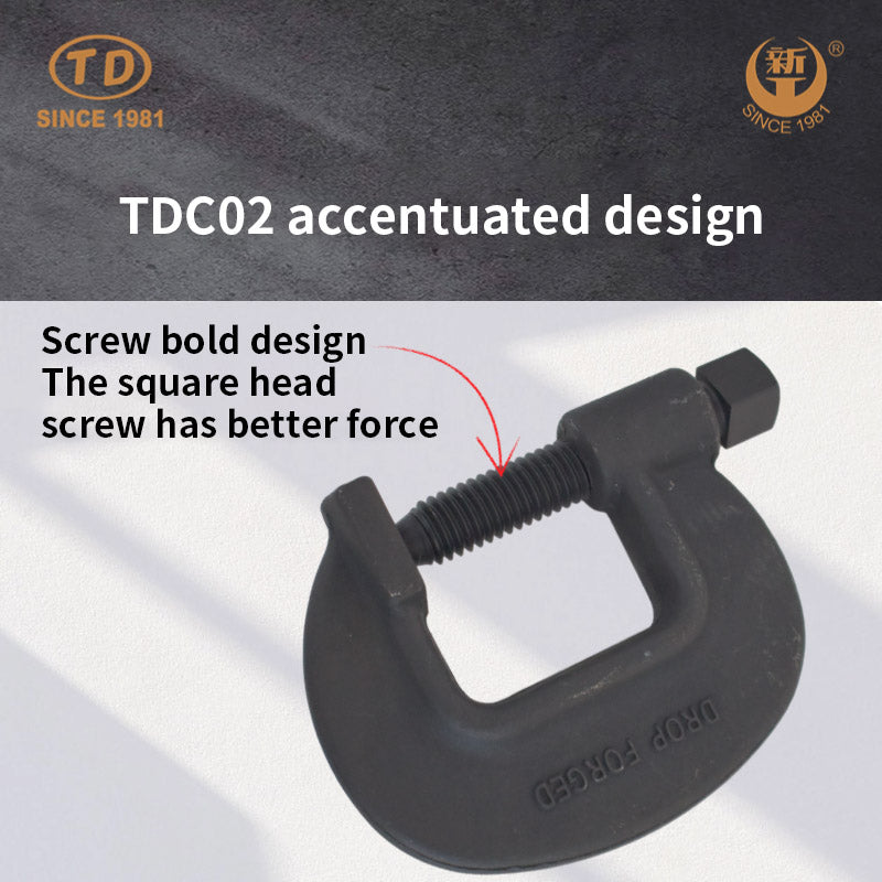 ZHONGTIANDA Forged C-clamp
