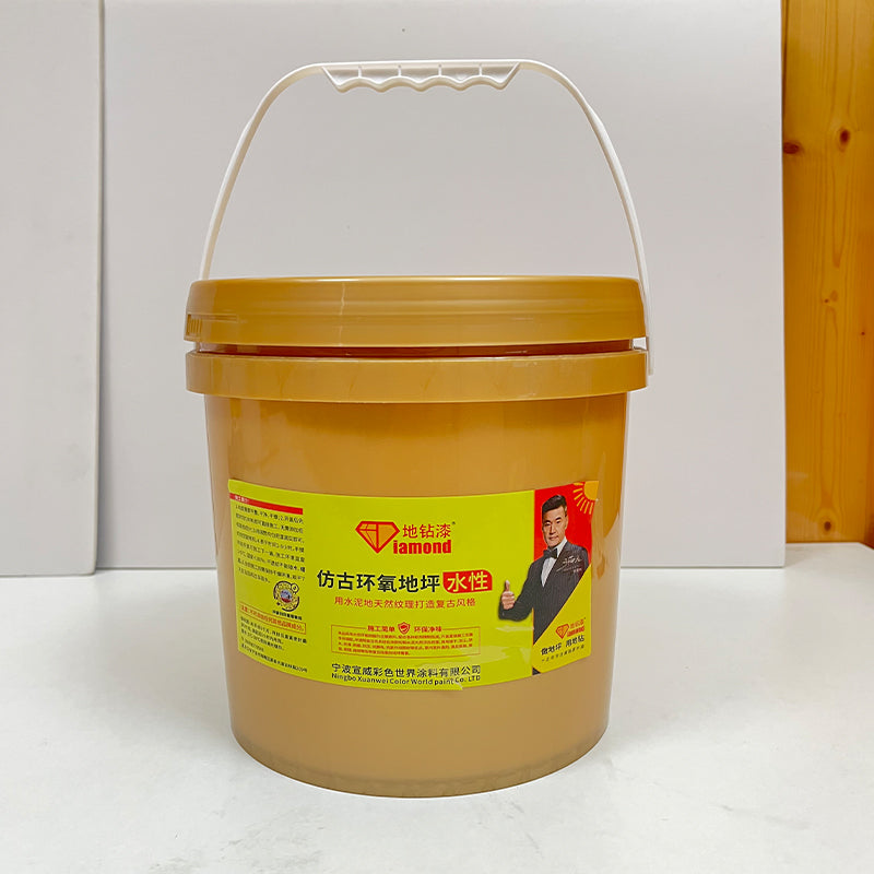 XuanWei  antique floor paint 1/kg(For more information,please contact customer service)  3-in-1 Floor Paint Waterproof bathroom floor paint New Floor Paint