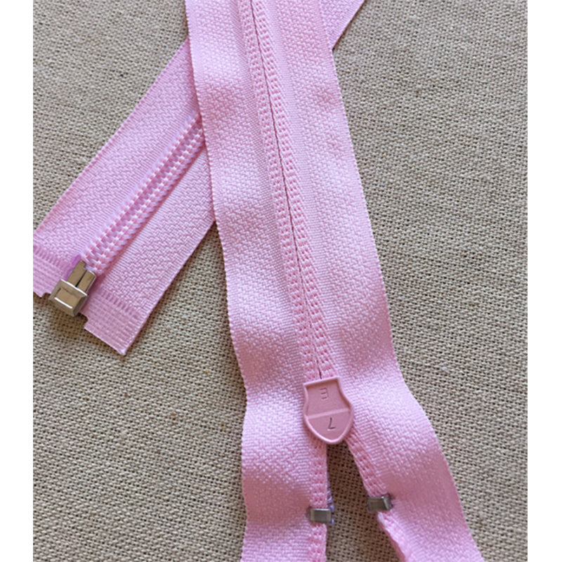 ANXIN Strip zipper Nylon open zipper 5# nylon code zipper supply Home textile accessories can be fixed Can be freely cut with zipper head nylon zipper