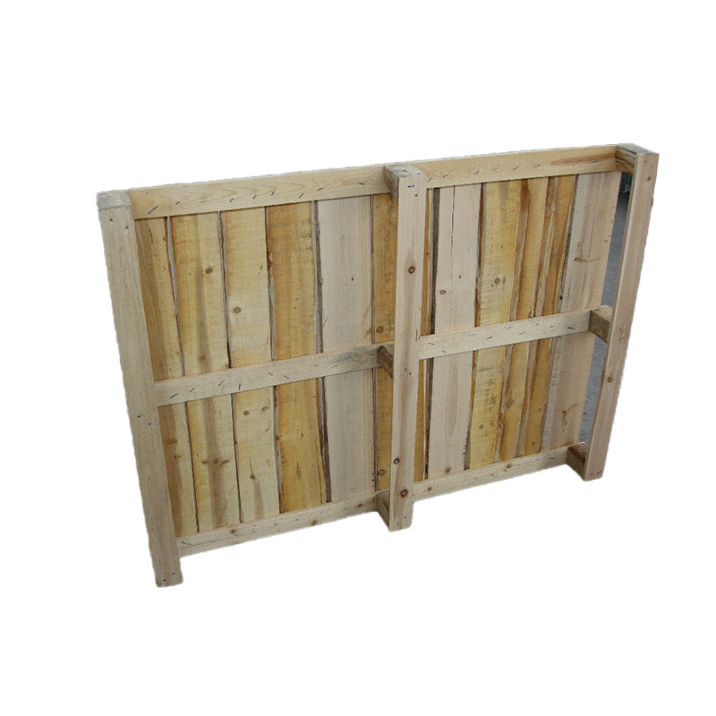 Yuanyuan Covered with wooden pallets with forks on all sides(Price please ask customer service) Solid wood forklift pallet wood pallet free fumigation outlet