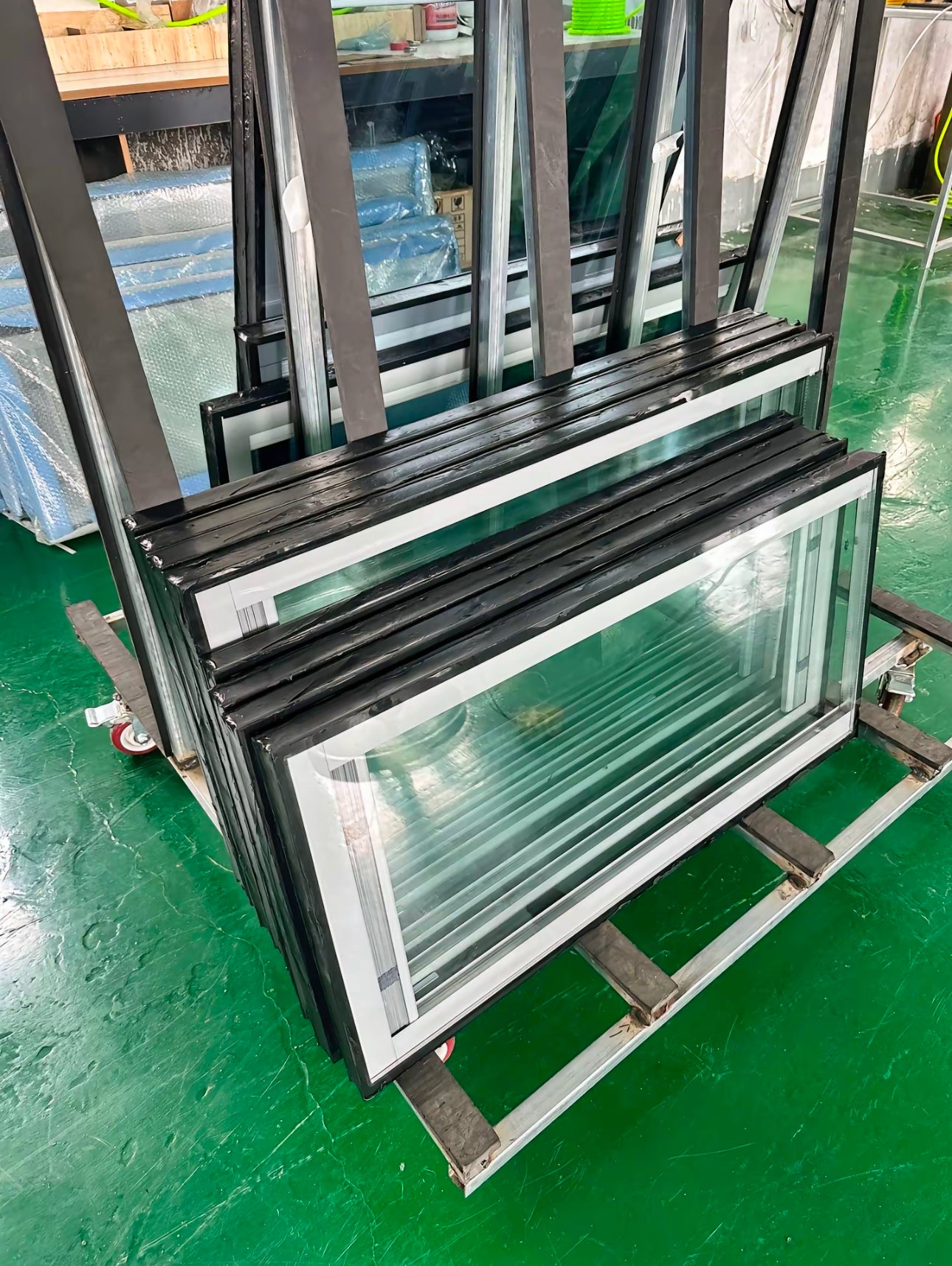 Zhiding Hollow louver glass(Price please ask customer service) Custom shade durable