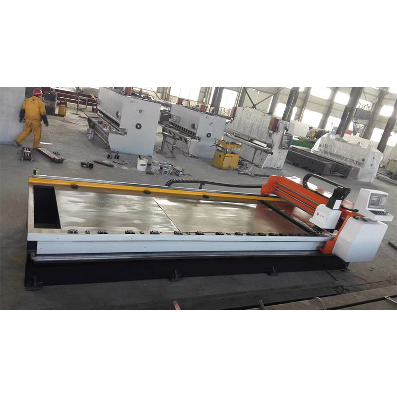 YueGe Horizontal sheet metal CNC grooving machine laser cutting machine Laser cutting machine sample production