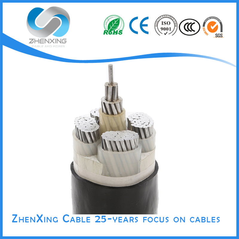 ZHENXING Aluminum core cross-linked polyethylene insulated PVC sheathed power cable National Standard Aluminum Core Aluminum Cable Aluminum Core Flame Retardant Wire