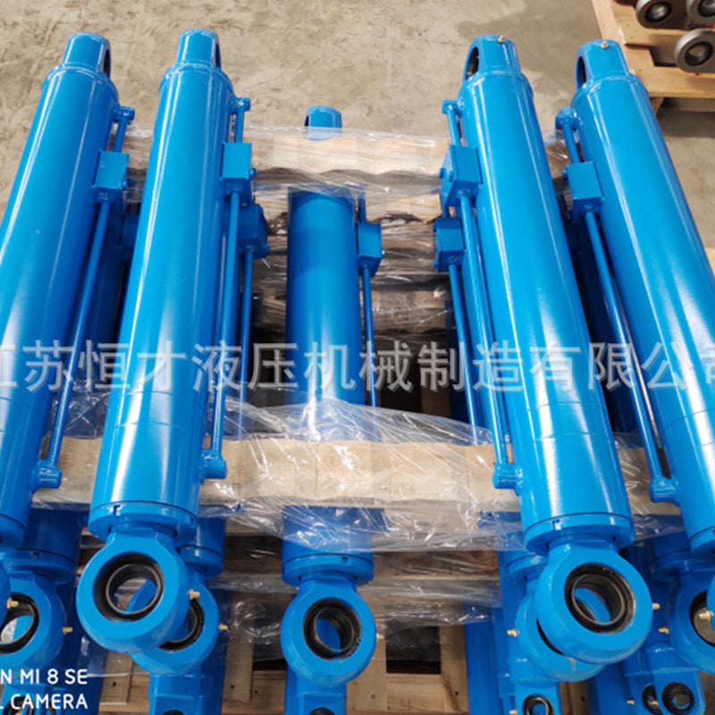 HENGCAI Manufacturers supply engineering hydraulic cylinders, mechanical earring cylinders, engineering double-acting hydraulic cylinders