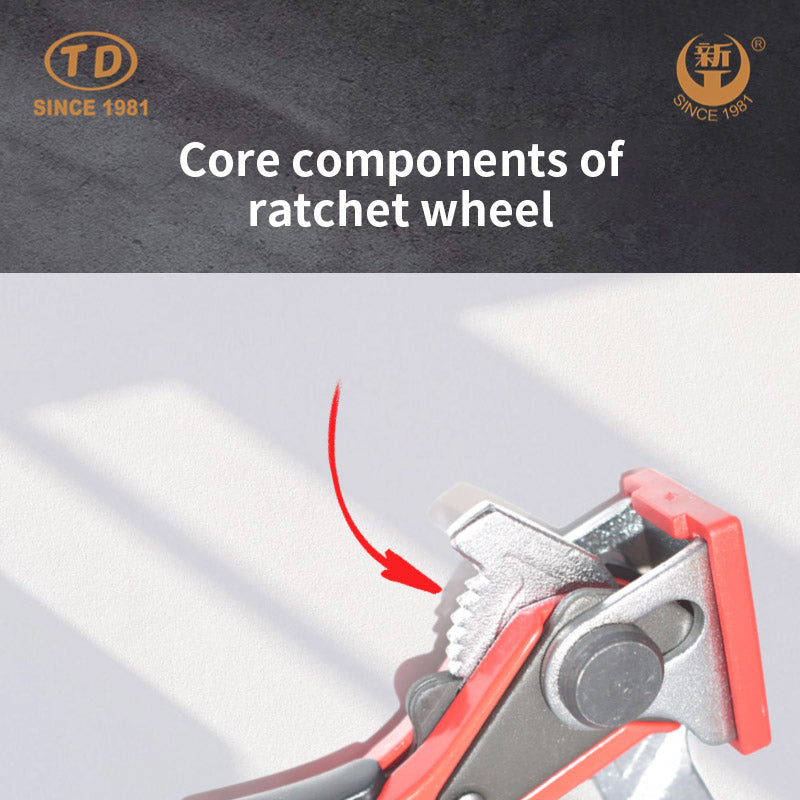 ZHONGTIANDA TDF03 Forged Ratchet Quick F Clamp