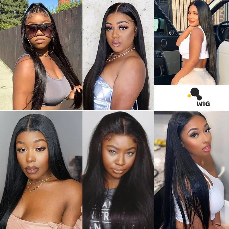 aoxuan temu Wig 03(Starting batch 100) Fashion long straight hair wig natural full head cover