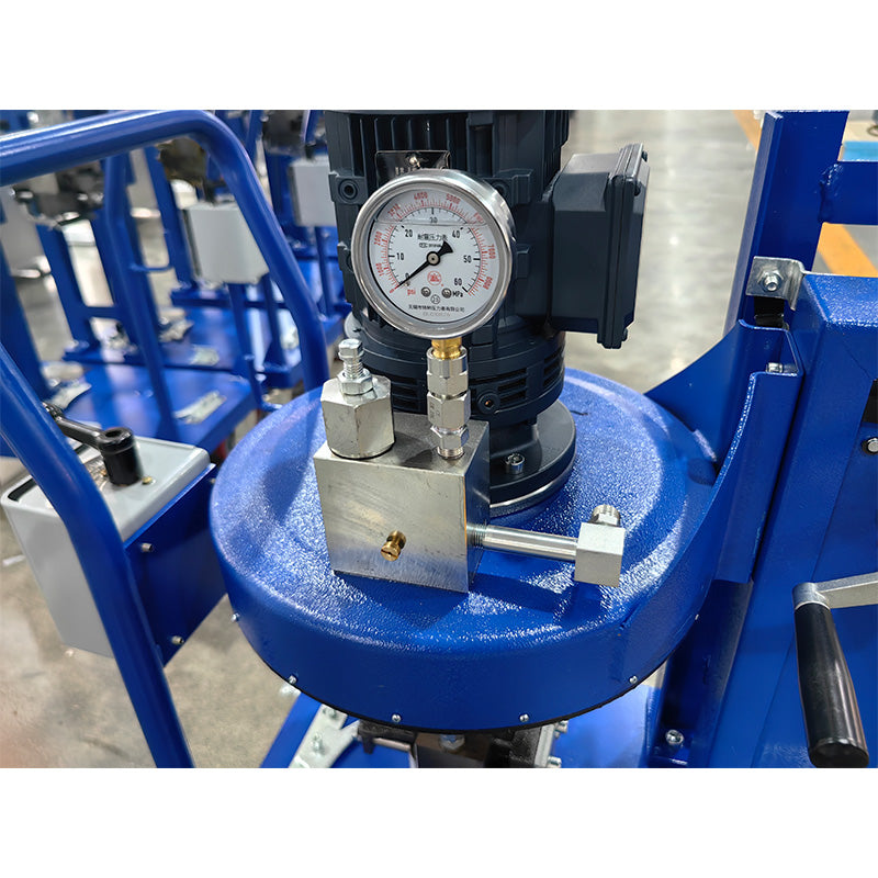 RUNHUA KSP8 pump-KSP8-65SV Hand-operated electric yellow oil pump dry oil pump lubrication pump