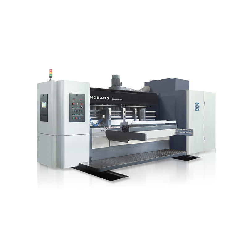JINCHANG Up and down printing automatic water-based printing slotting die-cutting machine