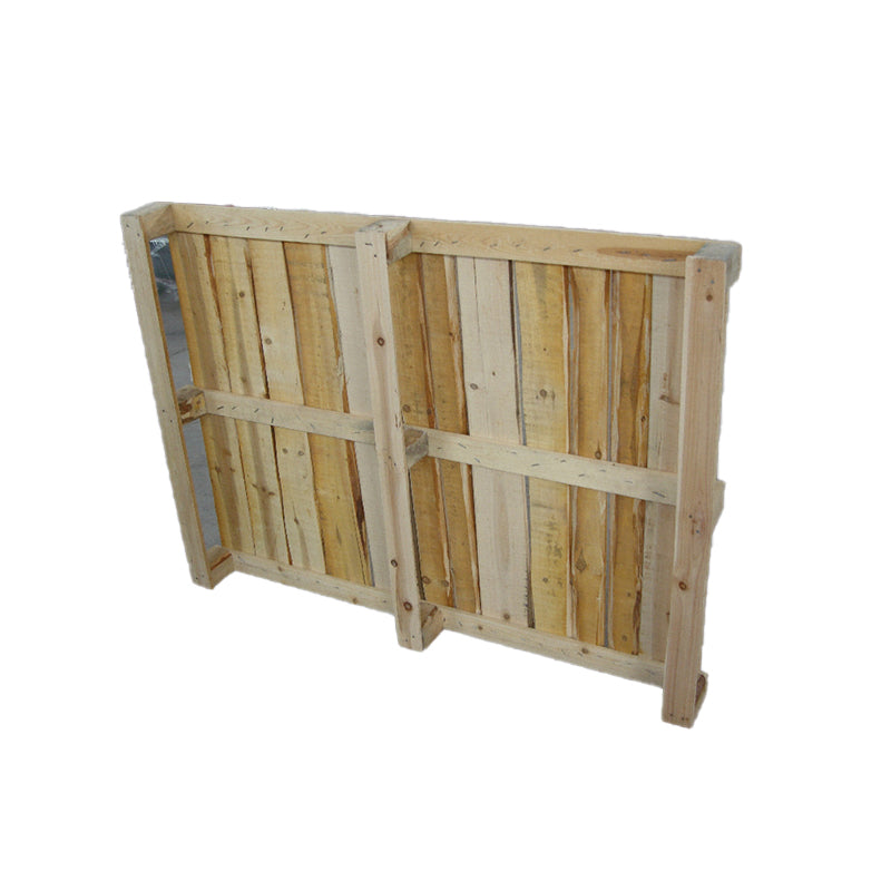 Yuanyuan Covered with wooden pallets with forks on all sides(Price please ask customer service) Solid wood forklift pallet wood pallet free fumigation outlet