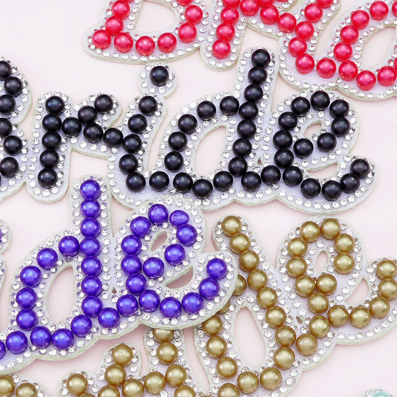 ZHAOSHUN Six colors of bride pearls Hat decoration DIY accessory patch