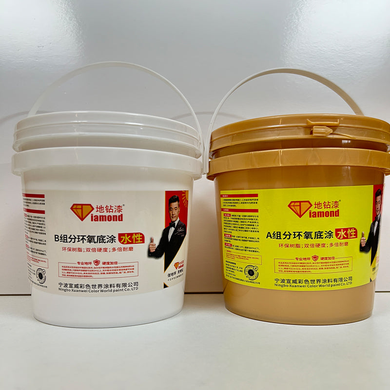 XuanWei  two-component primer, two-component floor paint, two-component varnish(For more information, please contact customer service)Floor paint cement floor paint wear-resistant Floor Paint Indoor Household Self-levelling floor paint