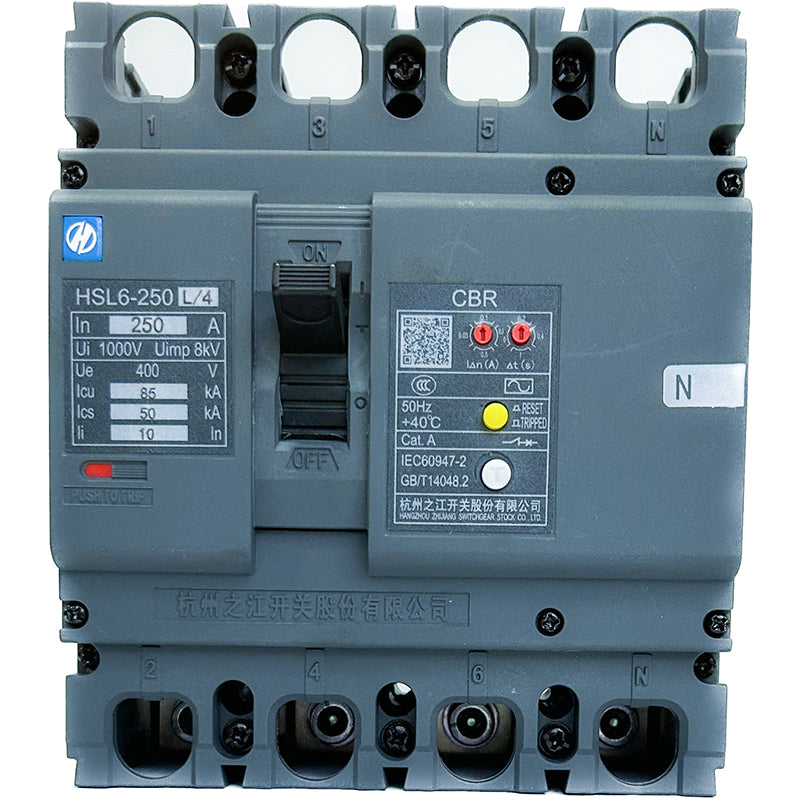 ZHIJIANG HSM6 Series Plastic Case Circuit Breaker