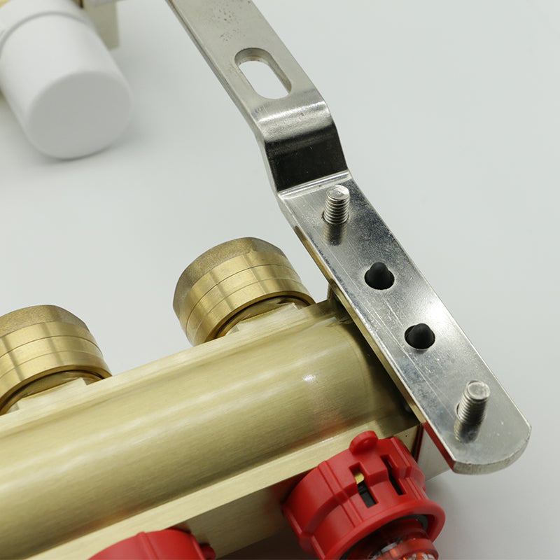 HUIBO Copper flow meter water distributor HB-08317 1"