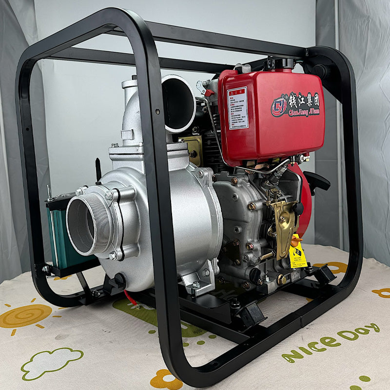 Jianya Air cooled diesel pump(Price please ask customer service)Mobile track type Self-priming pump