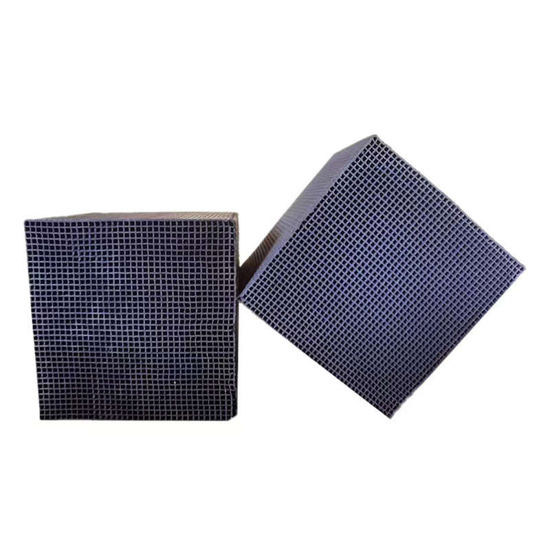 HuaJi Industrial waste gas treatment paint spray booth filtration honeycomb activated carbonStarting lot size 5 tons(Price please ask customer service)Environmental Protection Exhaust Gas Treatment