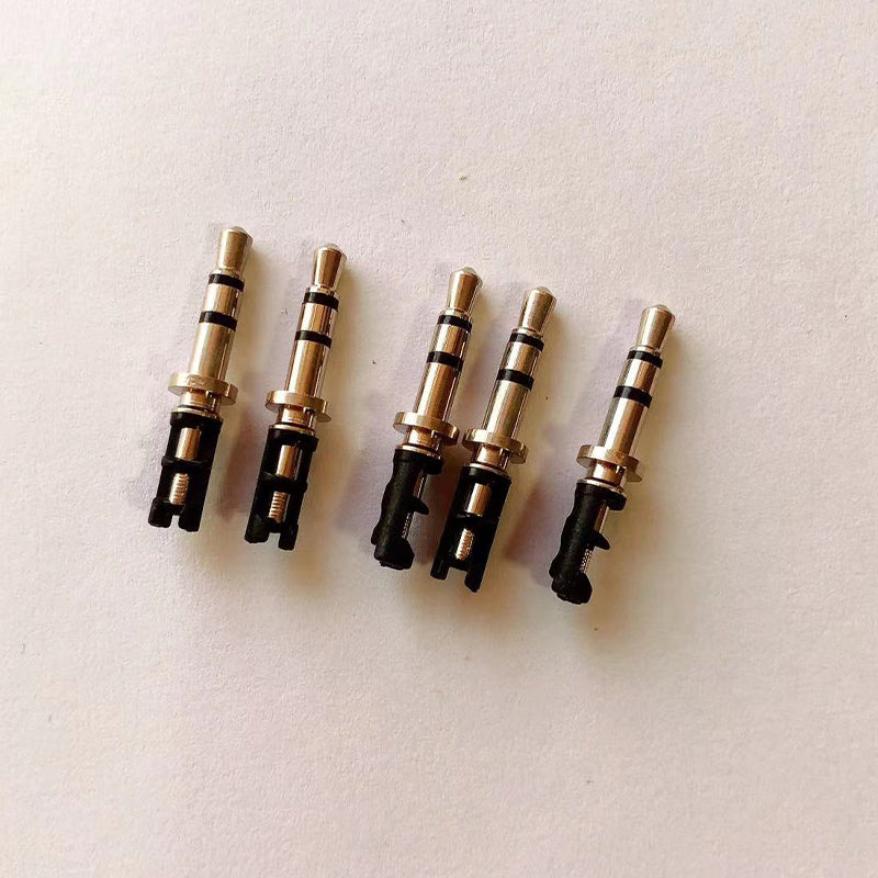 JIAJING 2.5 three-dimensional pins Headphone pin, headphone power interface plug, headphone male connector