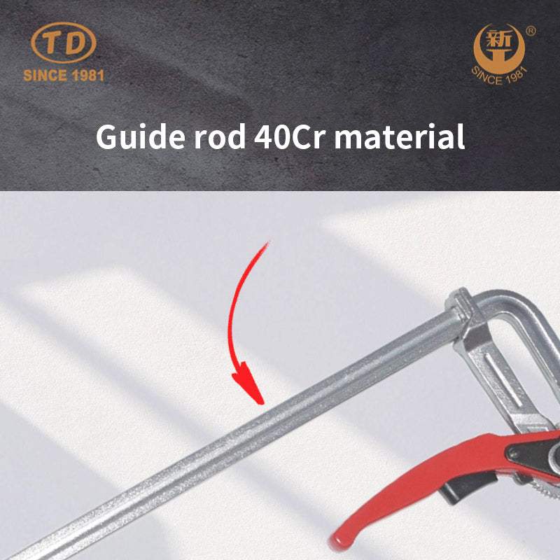 ZHONGTIANDA TDF03 Forged Ratchet Quick F Clamp