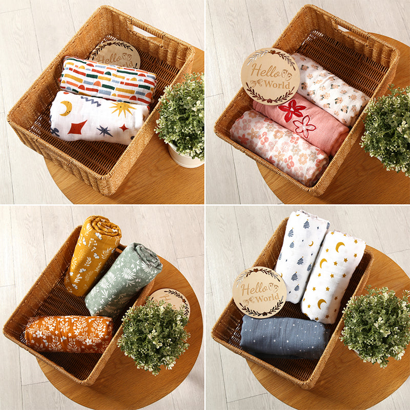 TIANXIU  Gauze blanket  Thickened mite resistant, antibacterial, waterproof, breathable and machine washable