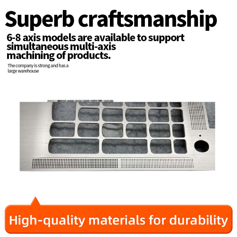 SenYaYu High-speed drilling machine Structural parts processing(Price please ask customer service)Stable Not easy to deform