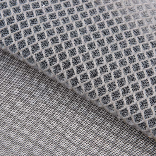 GUANGBEN  Large hole mesh sandwich mesh scraping anti-slip cloth car seat cushion fabric