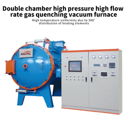 HuaSu Double chamber high pressure high flow rate gas quenching vacuum furnace(Price please ask customer service)Power saving Stable