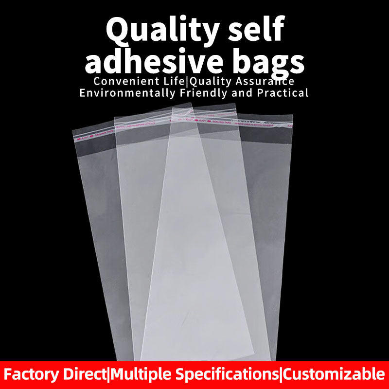 HePing self-adhesive bag(Price please ask customer service)Thickened self-sealing plastic bags Long transparent bags
